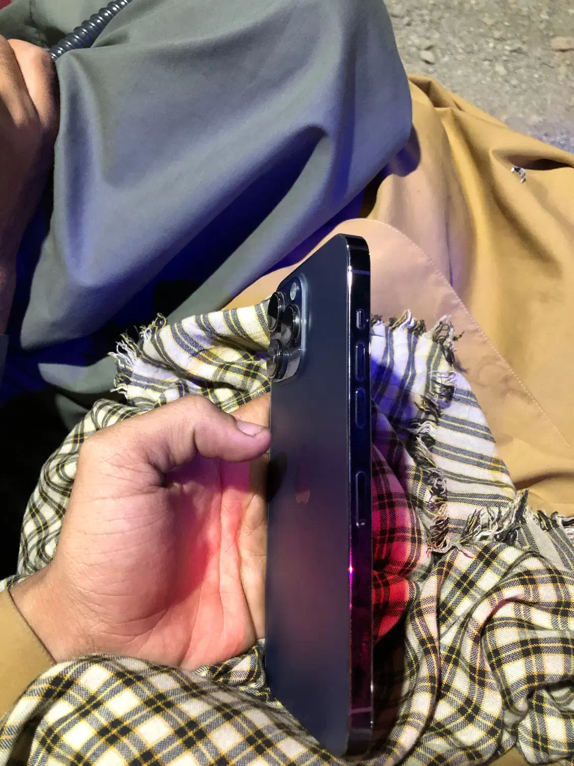 گوشی آیفون ۱۴پرومکس ۲۵۶گیگ دو سیم zaa بدون ریجستر|موبایل|ایرانشهر, |دیوار