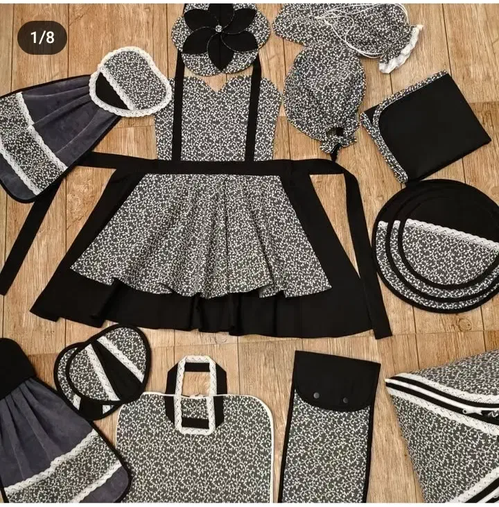 سرویس پارچه آشپزخونه سویل برای عروس های گل|سفره، حوله، دستمال آشپزخانه|مراغه, |دیوار