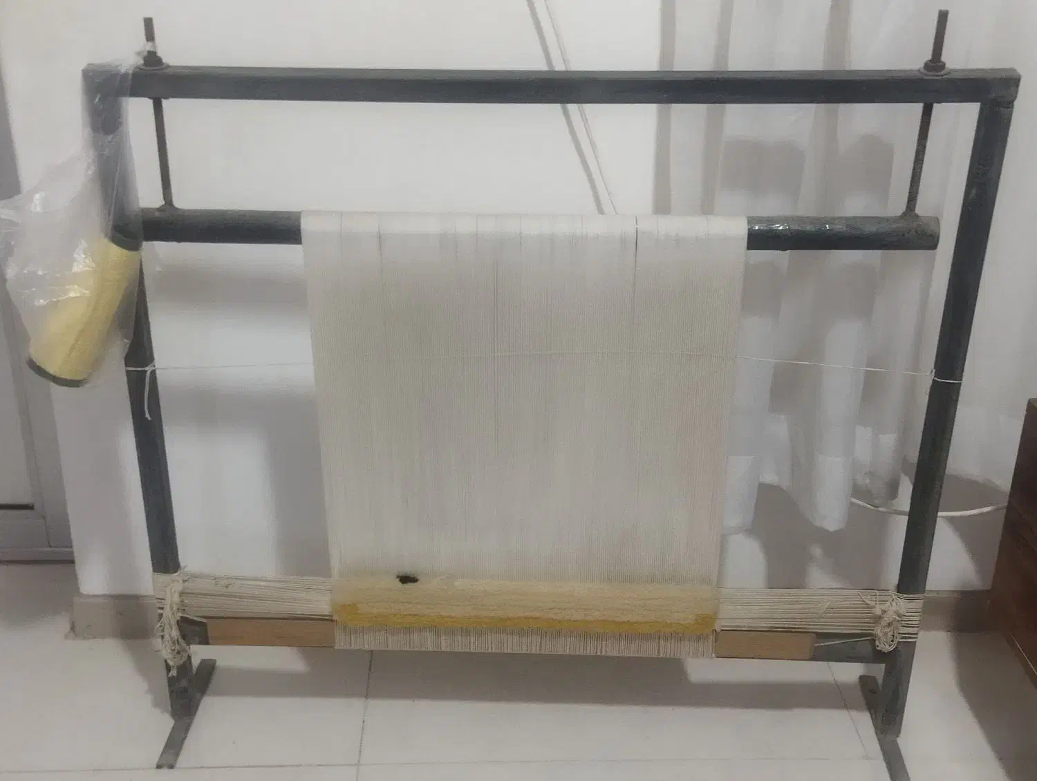 دو عدد دار تابلو فرش چله کشی آماده بافت|تابلو فرش|ساری, |دیوار