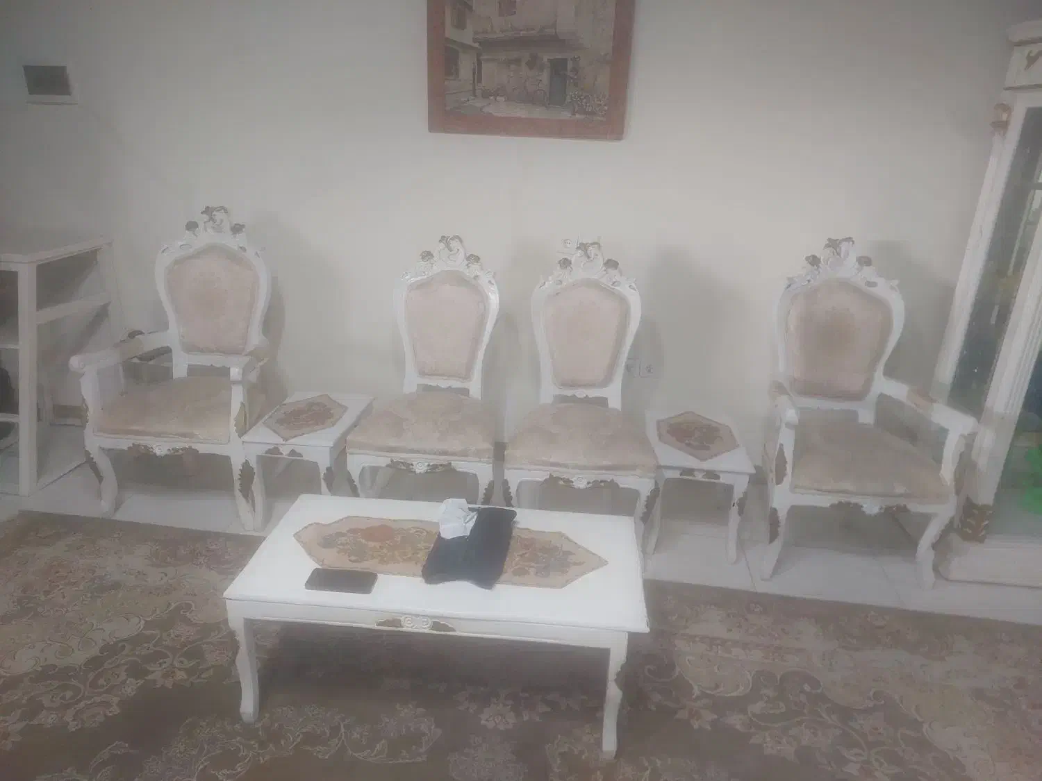 مبل ۹ نفره با میز|مبلمان خانگی و میز عسلی|محمودآباد, |دیوار