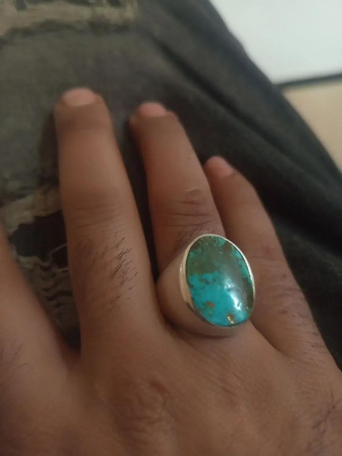 انگشتر فیرپزوزن 15گرم رکاب پنبه ای|جواهرات|رباط‌کریم, الارد|دیوار