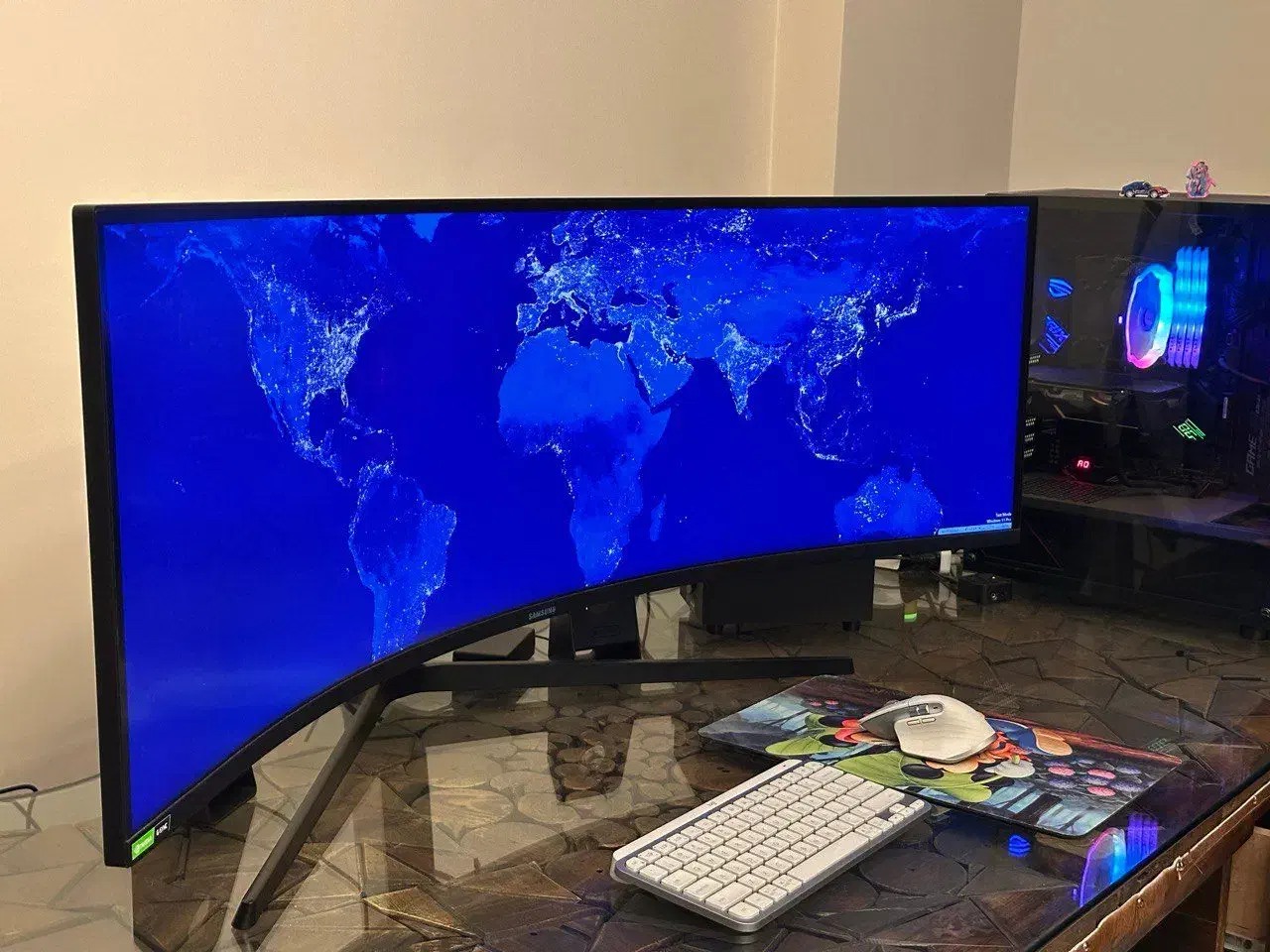 مانیتور ۴۹ اینچ خمیده گیمینگ سامسونگ Odyssey G9|قطعات و لوازم جانبی رایانه|تهران, شهرک دانشگاه شریف|دیوار