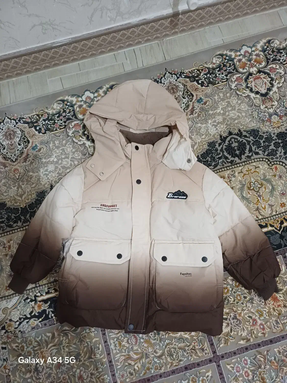 کاپشن بچه گانه|کفش و لباس بچه|هرسین, |دیوار