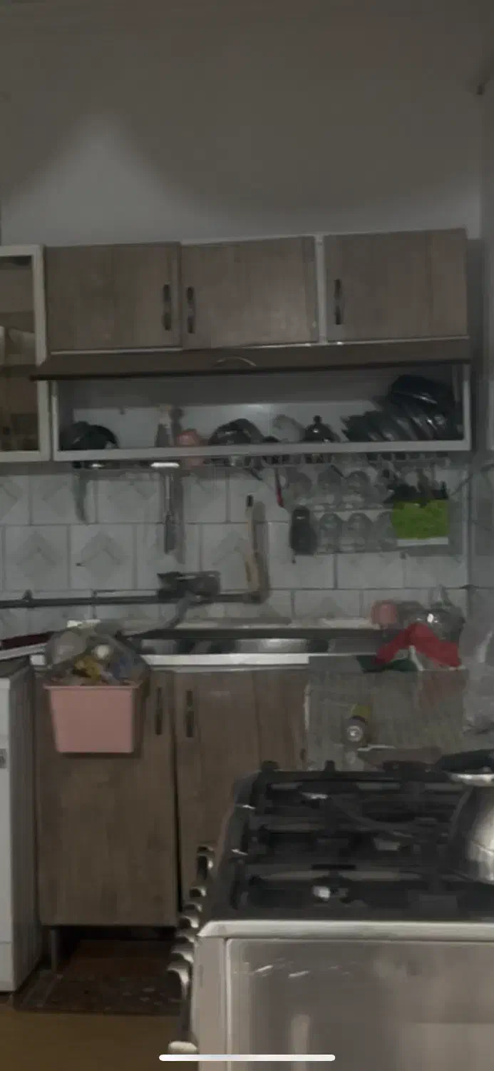 کابینت فلز درب چوبی|مصالح و تجهیزات ساختمان|ایوان, |دیوار