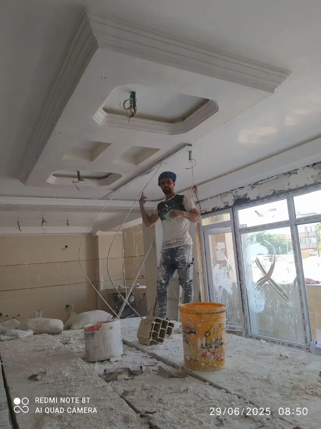 گچ کاری.سفید کاری|خدمات پیشه و مهارت|مرند, |دیوار