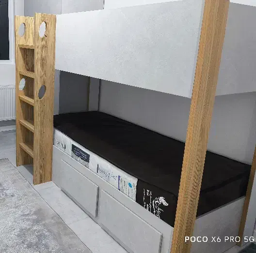 تخت نوجوان دوطبقه در حد نو|تخت و سرویس خواب|قم, پردیسان|دیوار