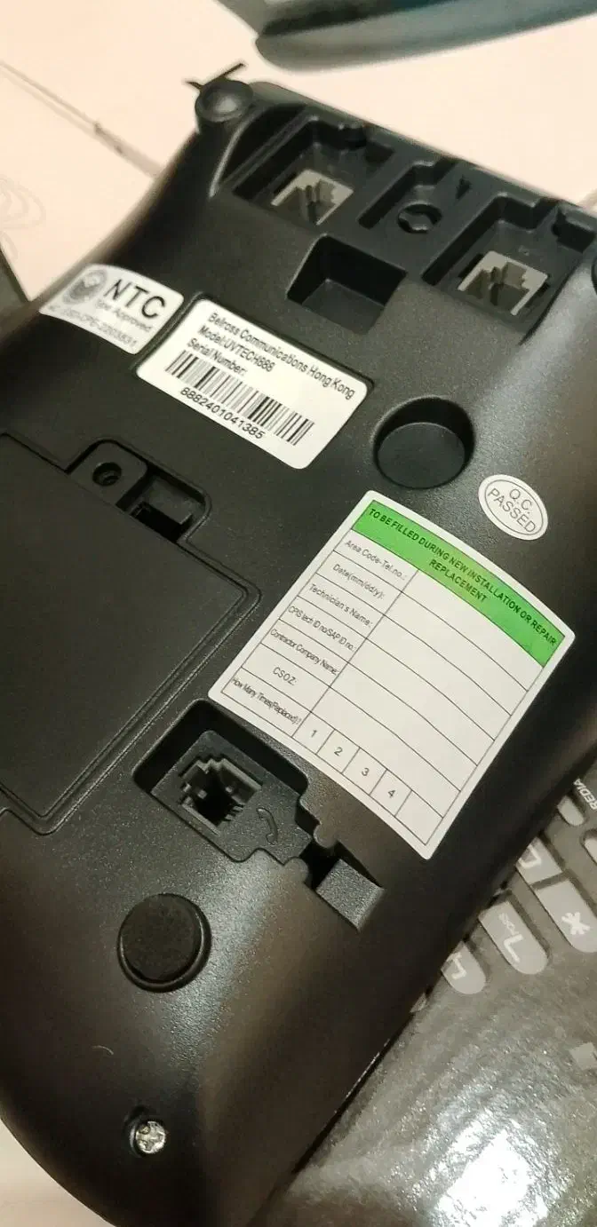 تیپ تل وتلفن ساخت هنگ کنگ|تلفن رومیزی|اصفهان, خواجه عمید|دیوار