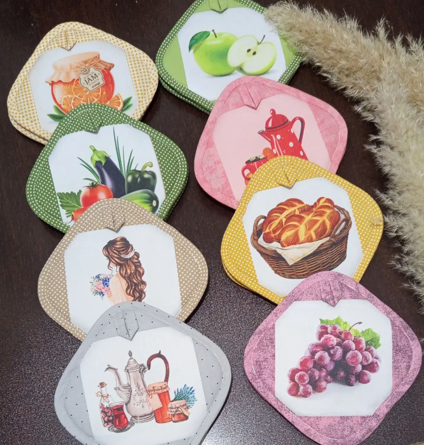 دستگیره نسوز کتان نخ|سفره، حوله، دستمال آشپزخانه|تهران, ارجمندی راد|دیوار