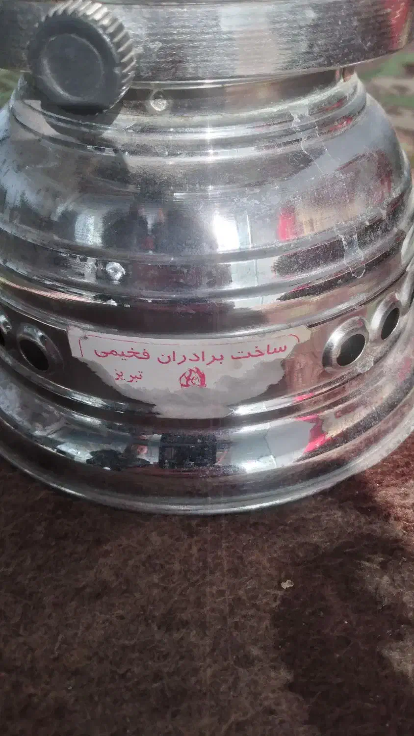 سماور گازی ۱۰ لیتری ورق سنگین قدیمی|سماور، چایساز، قهوهساز|بندر انزلی, لیچارگی حسن رود|دیوار