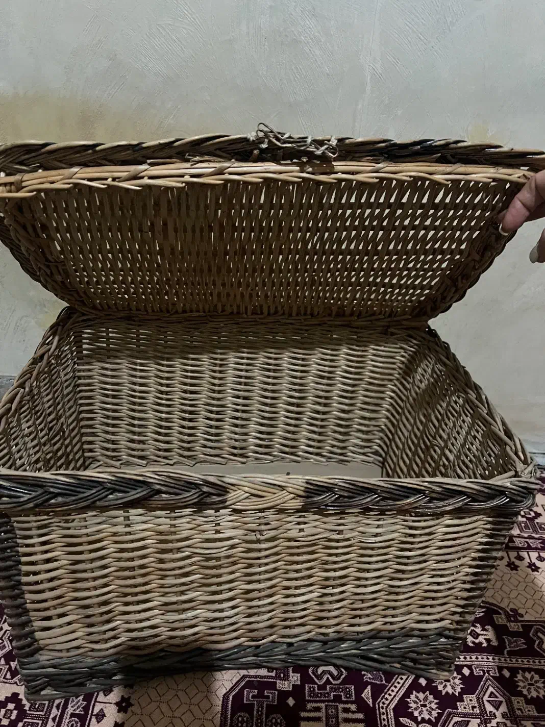 سبد حصیری|صنایع دستی و سایر لوازم تزئینی|ری, سرتخت|دیوار