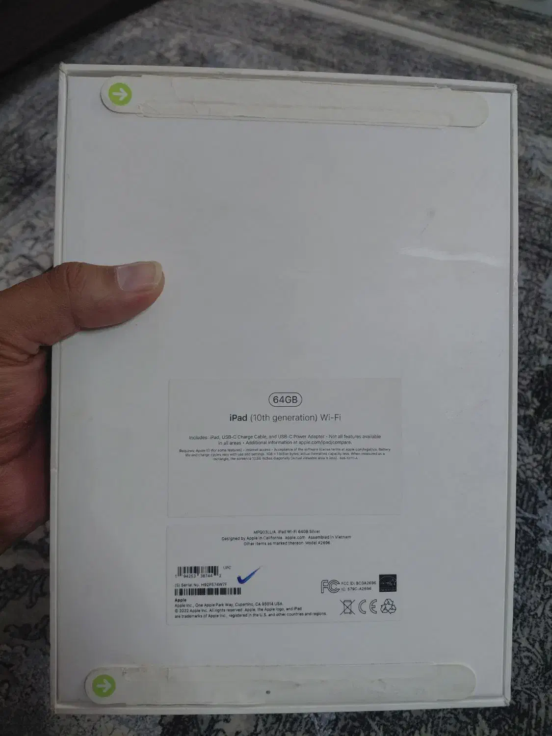Ipad آیپد سری ۱۰ ۶۴گیگ وای فا|تبلت|تهران, شمشیری|دیوار