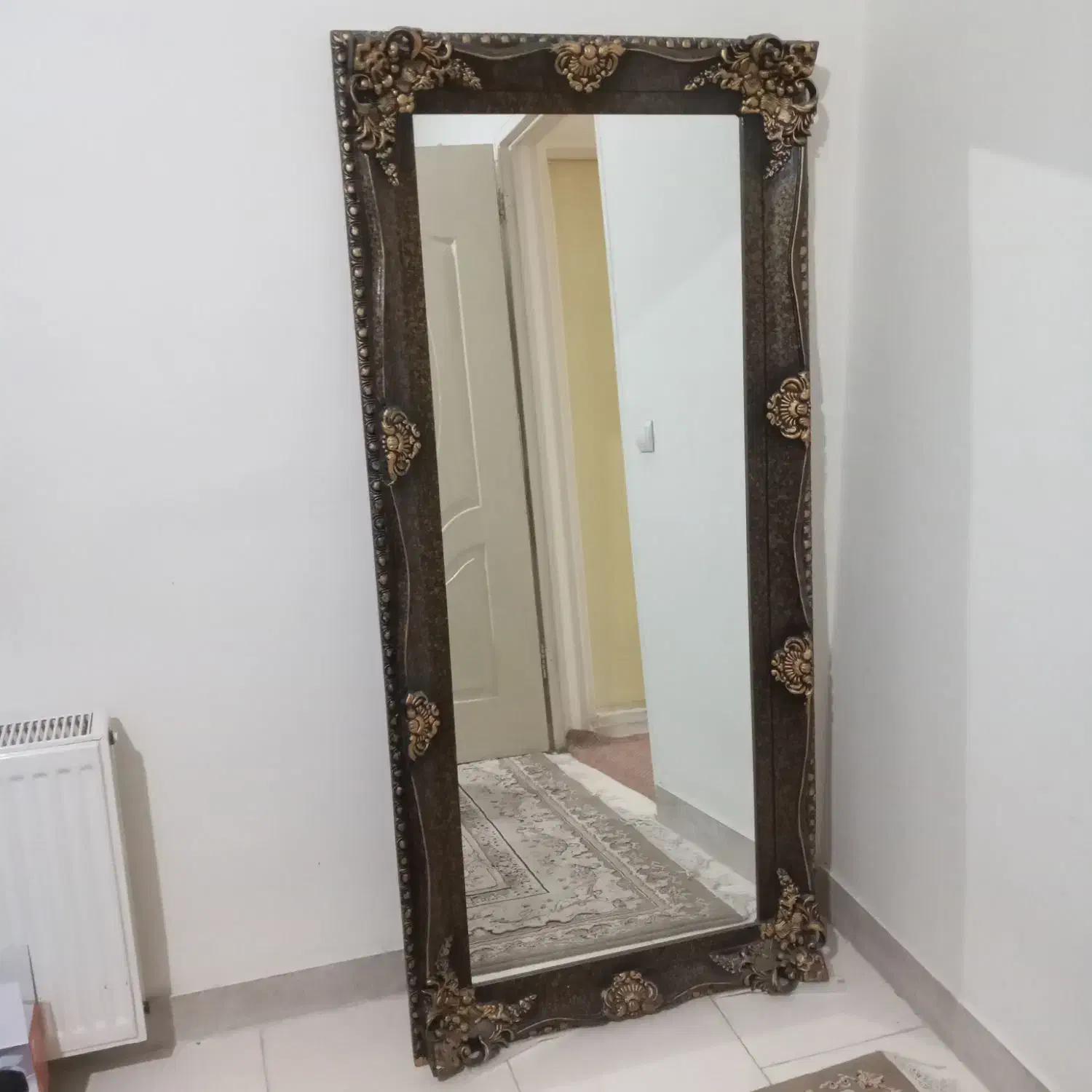 اینه قدی تماما منبت کاری چوب راش درجه یک|آینه|تهران, یافت‌آباد|دیوار