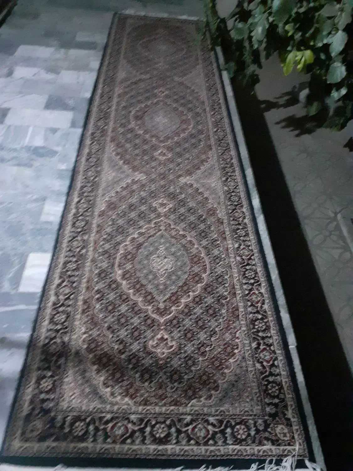 دو عدد فرش کناره ریز ماهی ۴متر در ۱متر ونیم|فرش|کرمانشاه, |دیوار