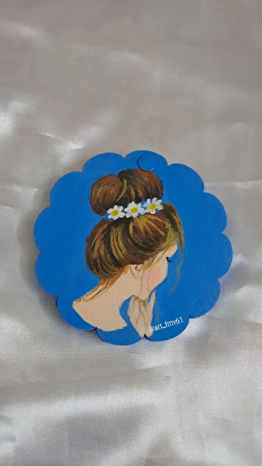 آینه های دستی و جیبی چوبی|صنایع دستی و سایر لوازم تزئینی|رودسر, |دیوار