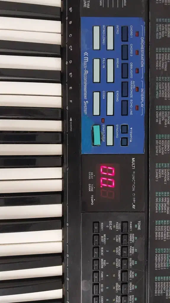 ارگ کاسیو اصل ژاپن ۴۷۰|پیانو، کیبورد، آکاردئون|قزوین, |دیوار