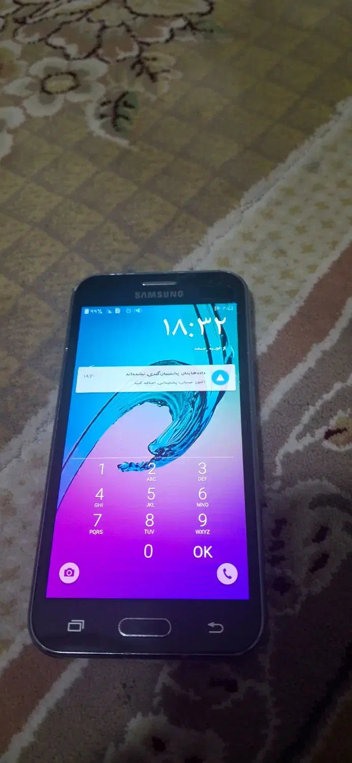 گوشی j2 2016 فروش فوری|موبایل|بجنورد, |دیوار