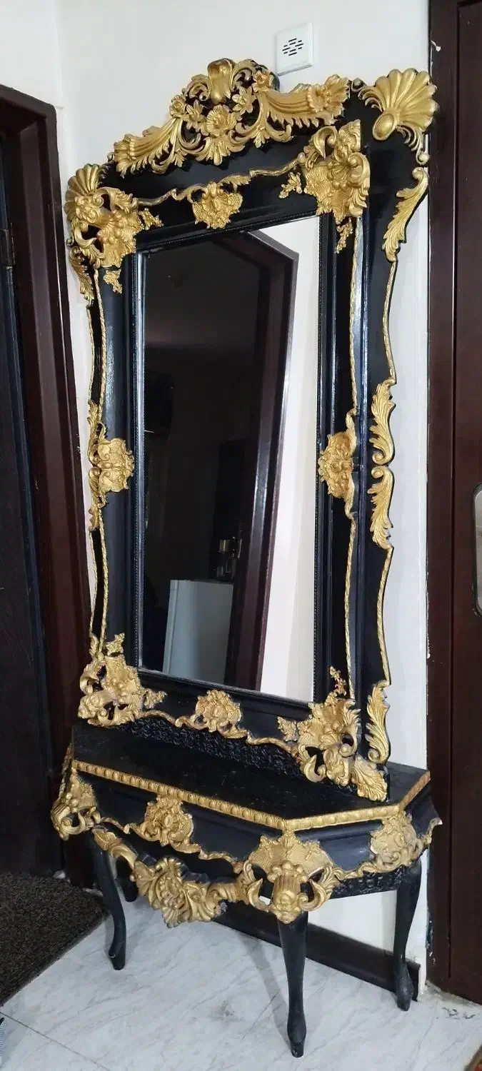 آینه کنسول|بوفه، ویترین، کنسول|اهواز, کوی سعدی|دیوار