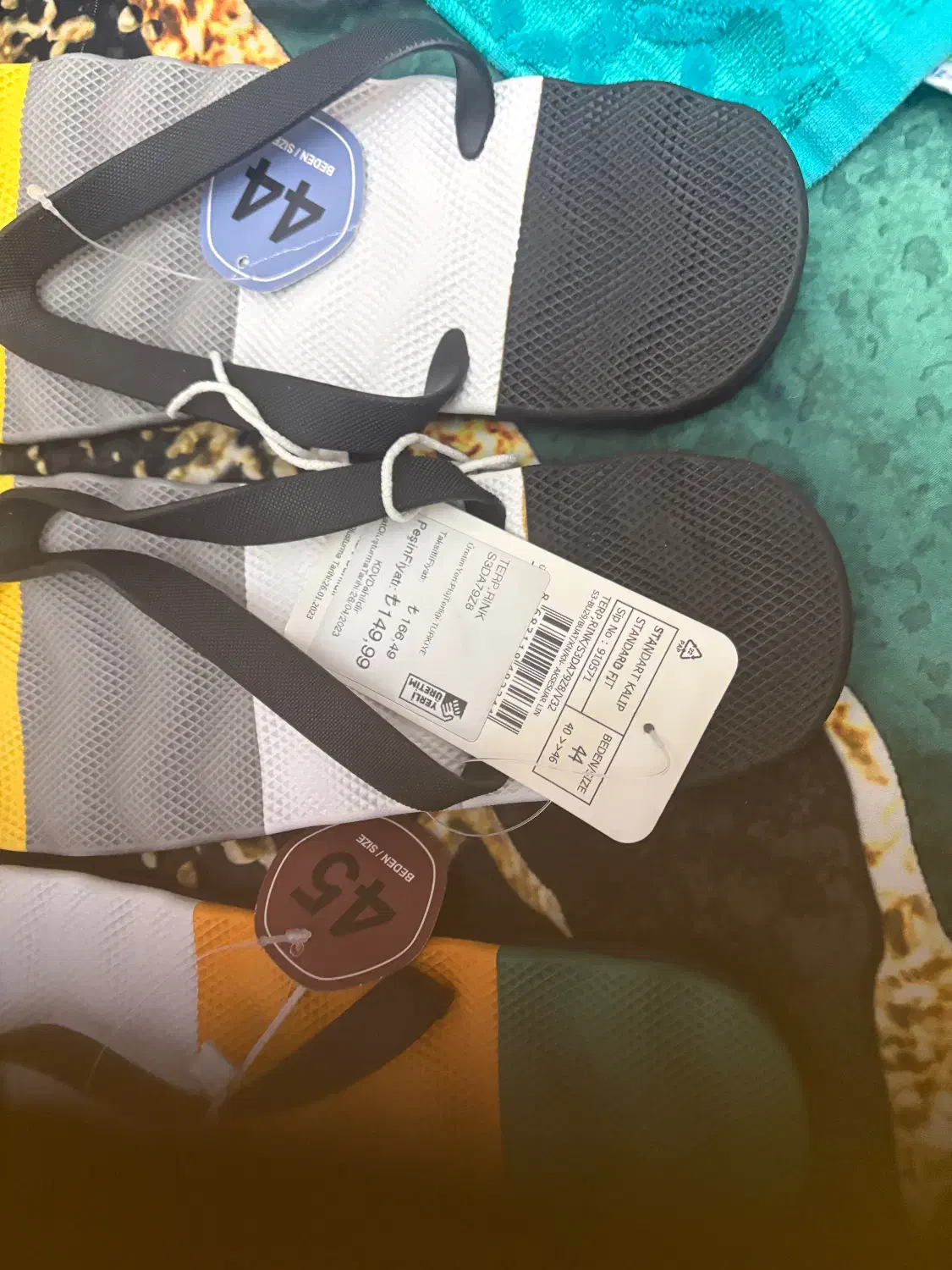 دمپایی لاانگشتی ازترکیه خریداری شده|کیف، کفش، کمربند|تهران, خزانه|دیوار