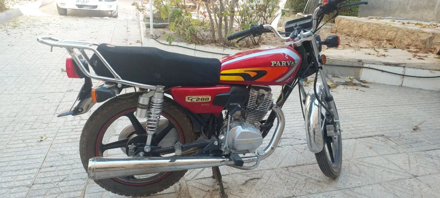فروش موتورسیکلت ۲۰۰ پرواز|موتورسیکلت|سمیرم, |دیوار