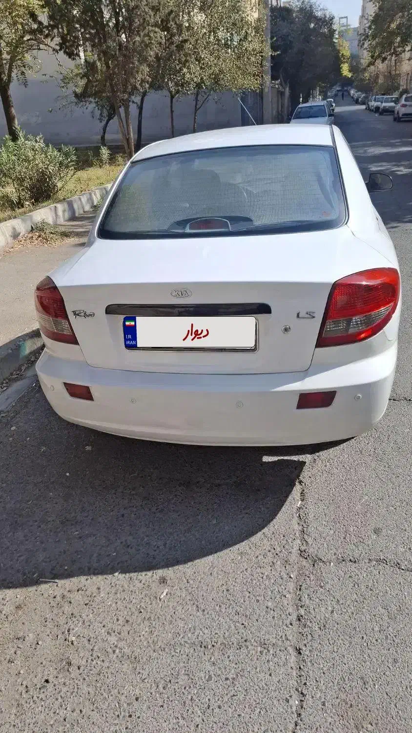 ریو۸۶سفید سالم|خودرو سواری و وانت|تهران, ابوذر|دیوار