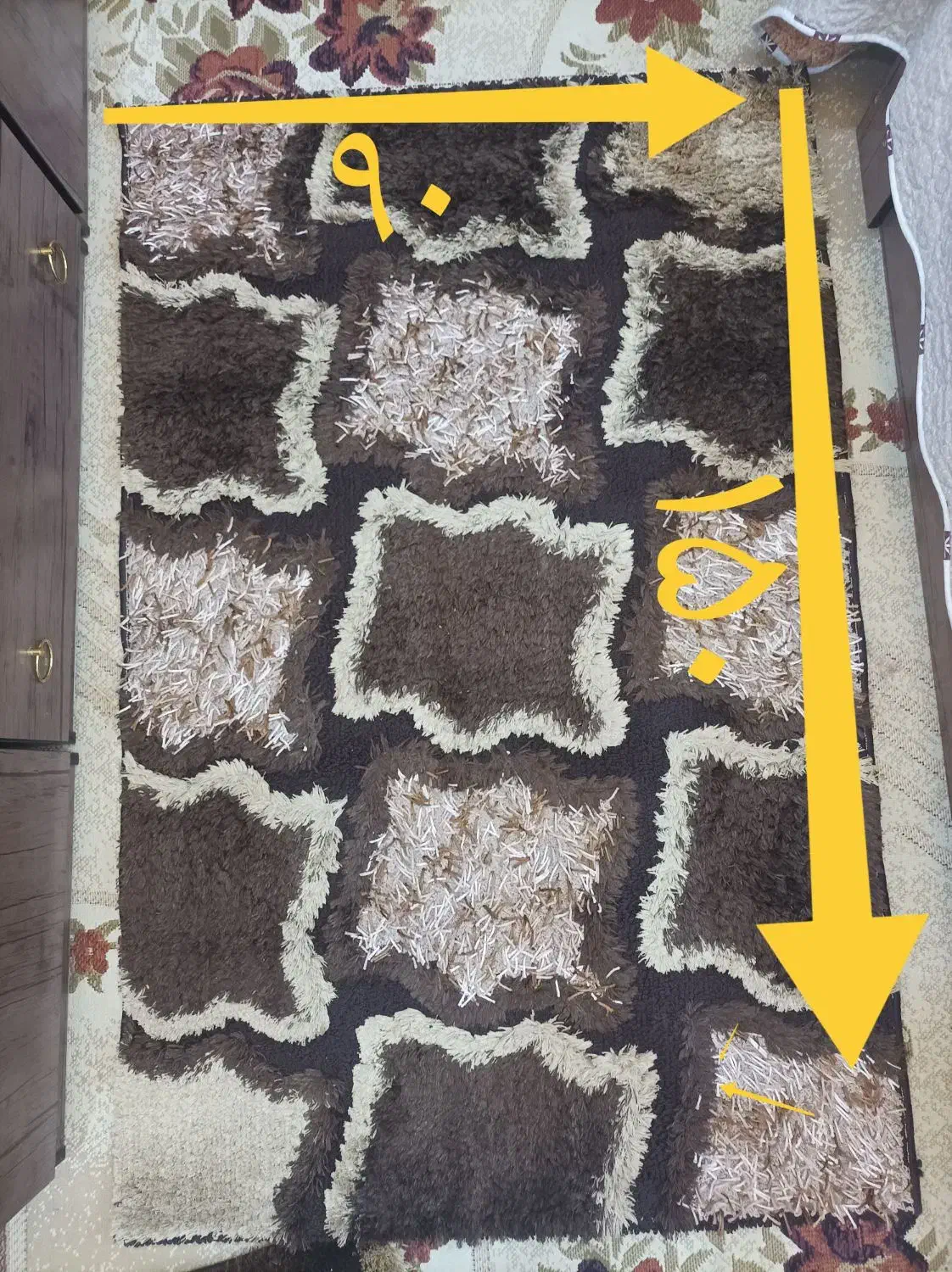 گلیم و پادری،|گلیم، جاجیم، گبه|خرم‌آباد, |دیوار