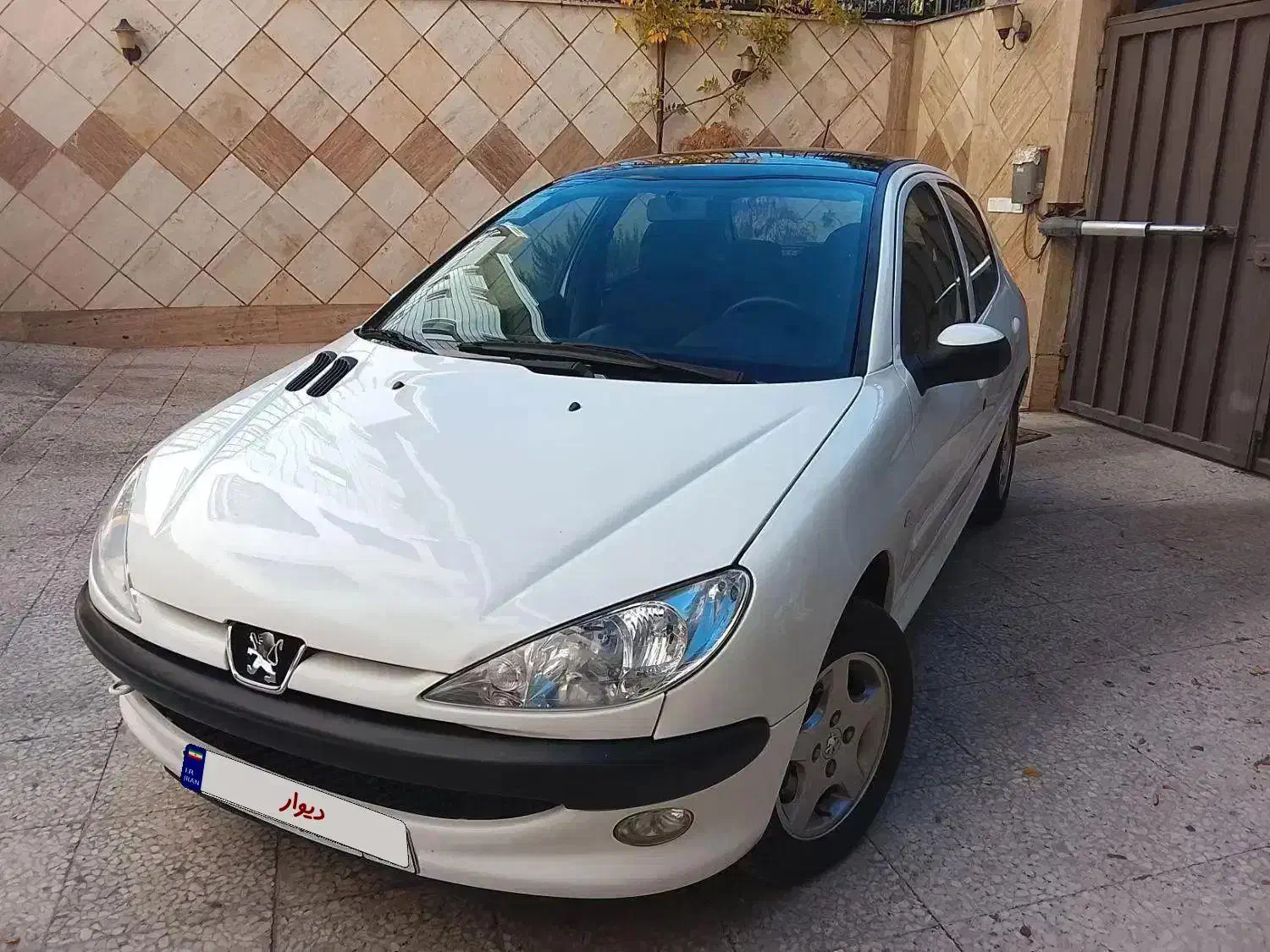 ۲۰۶بیرنگ تیپ ۳پانوراما آخر ۴۰۱|خودرو سواری و وانت|قزوین, |دیوار