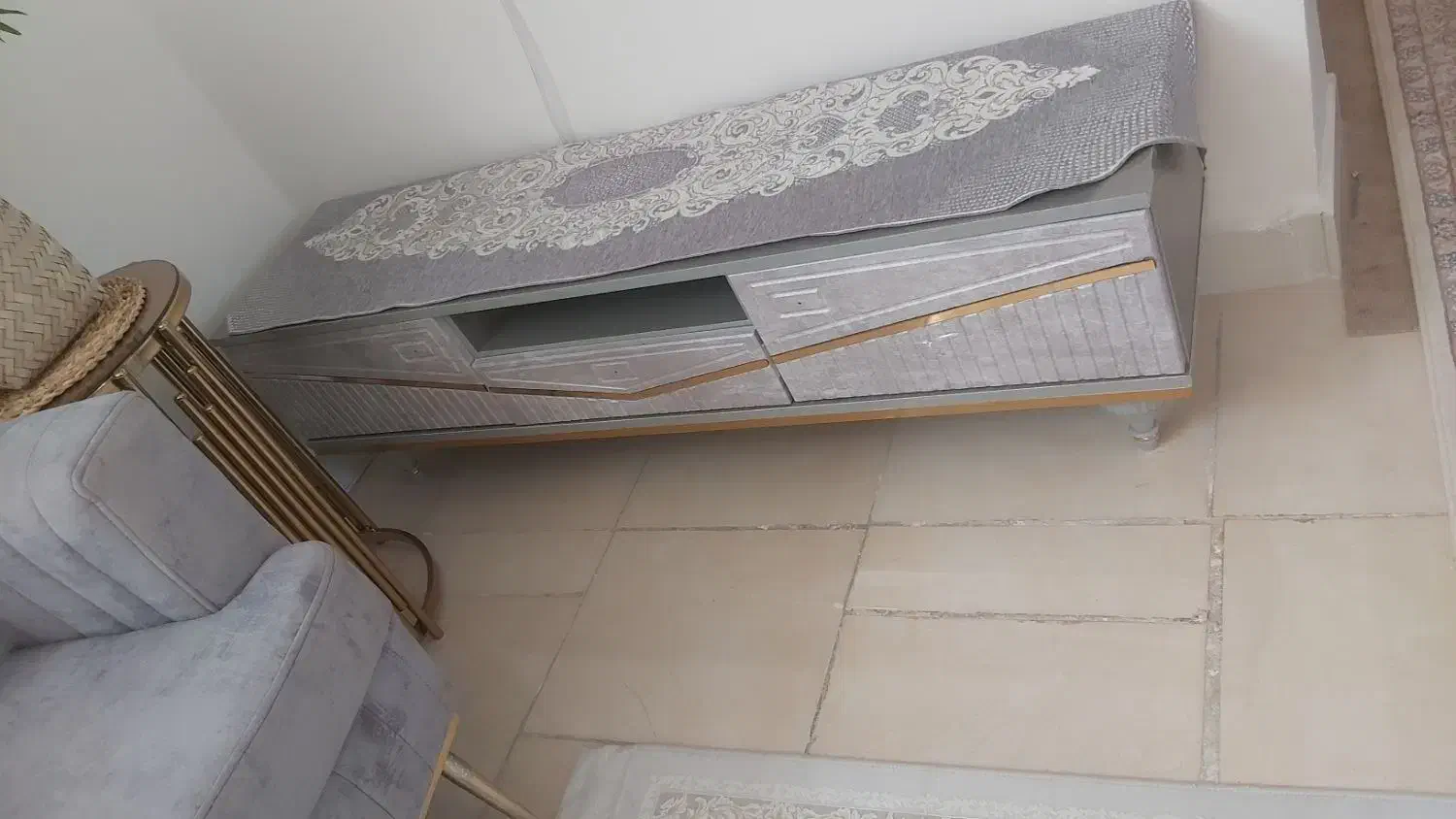 سرویس چوبی آینه کنسول|بوفه، ویترین، کنسول|اهواز, کوی فرهنگیان ۱|دیوار