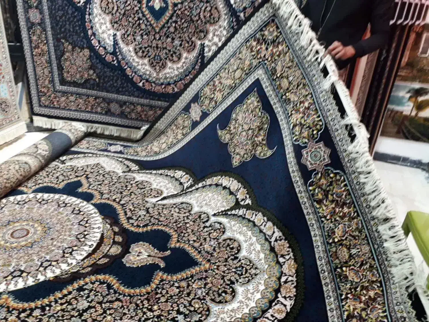 فرش 12 متری اولیای تبریز|فرش|سمنان, |دیوار