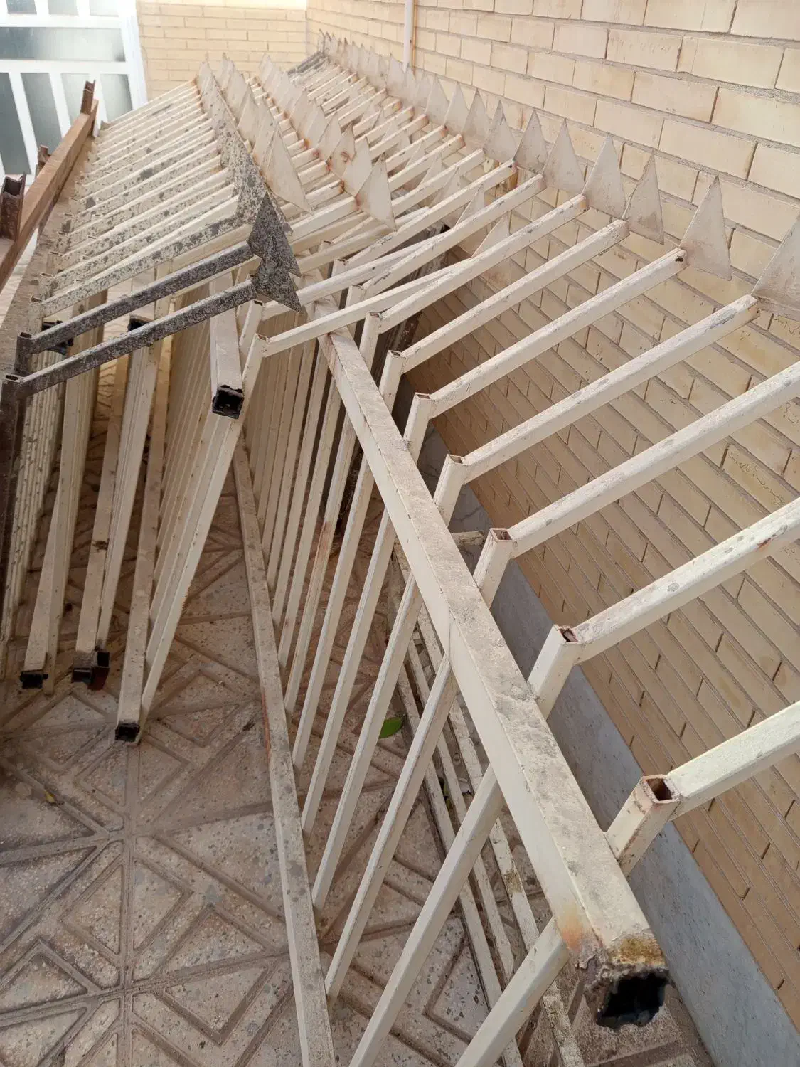 نرده و حفاظ دست دوم|مصالح و تجهیزات ساختمان|یزد, |دیوار