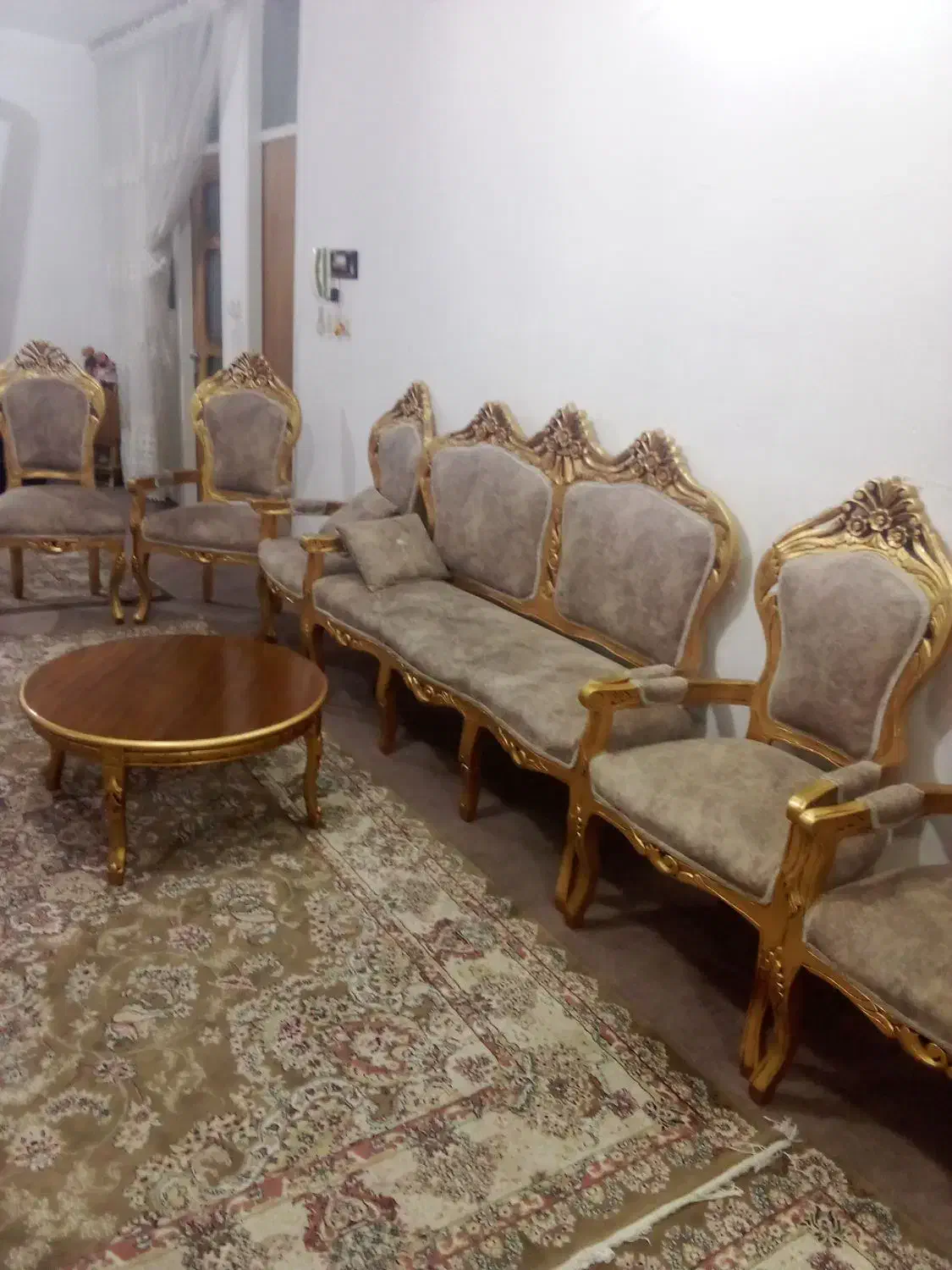 مبلمان جهت معاوضه|مبلمان خانگی و میز عسلی|قم, شهرک امام حسن|دیوار