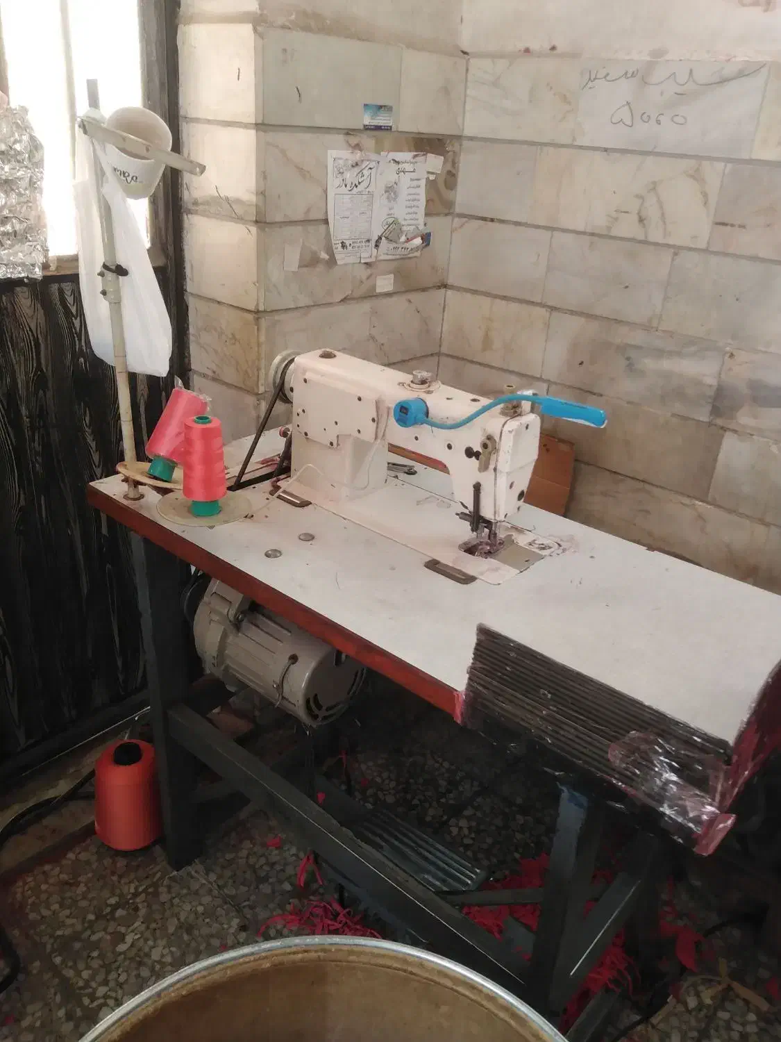 چرخ خیاطی|چرخ خیاطی و ریسندگی|باقرشهر, |دیوار