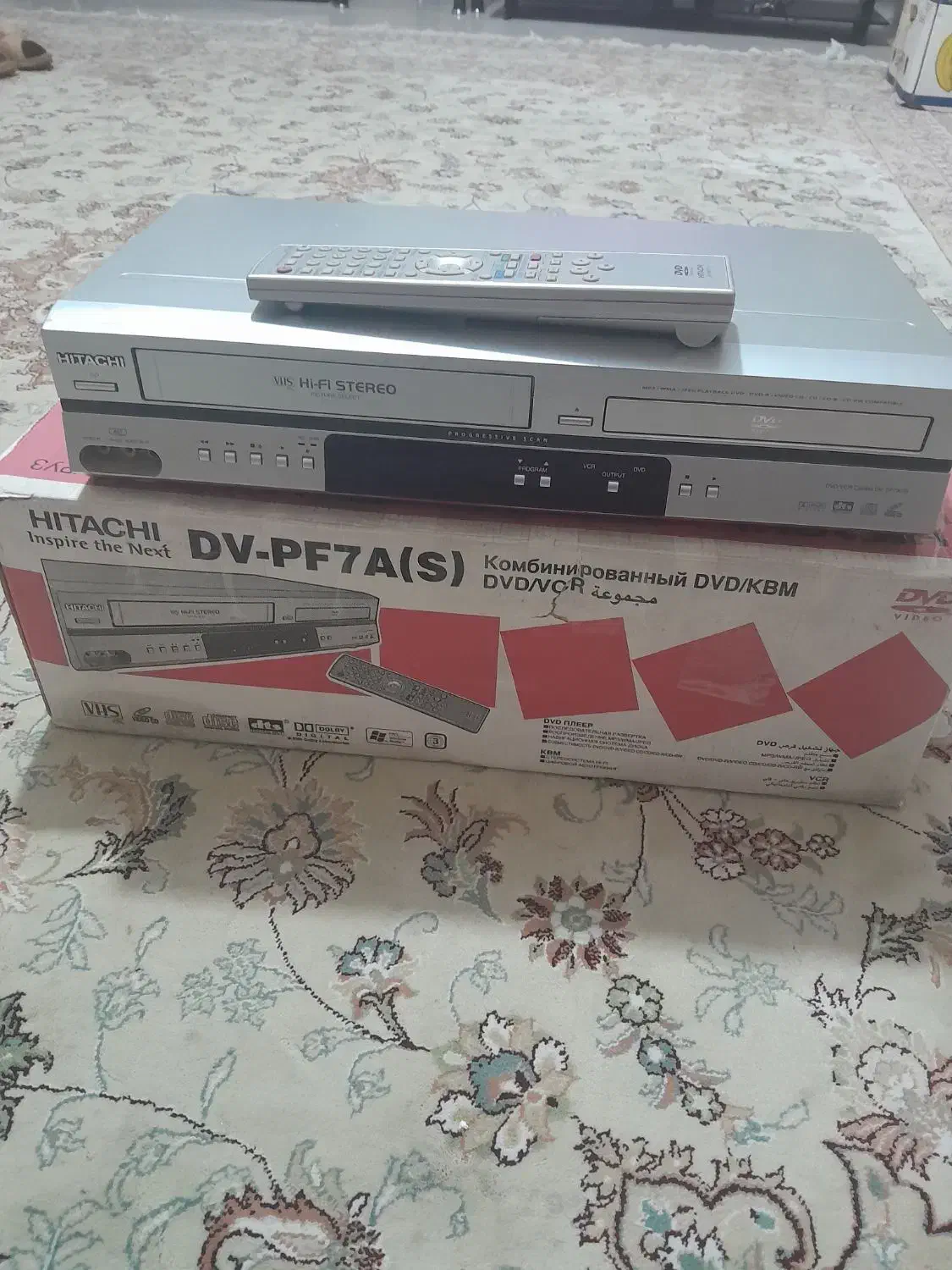 دستگاه ویدئو HITACHI|پخشکننده DVD و ویدیو|تهران, دهقان|دیوار