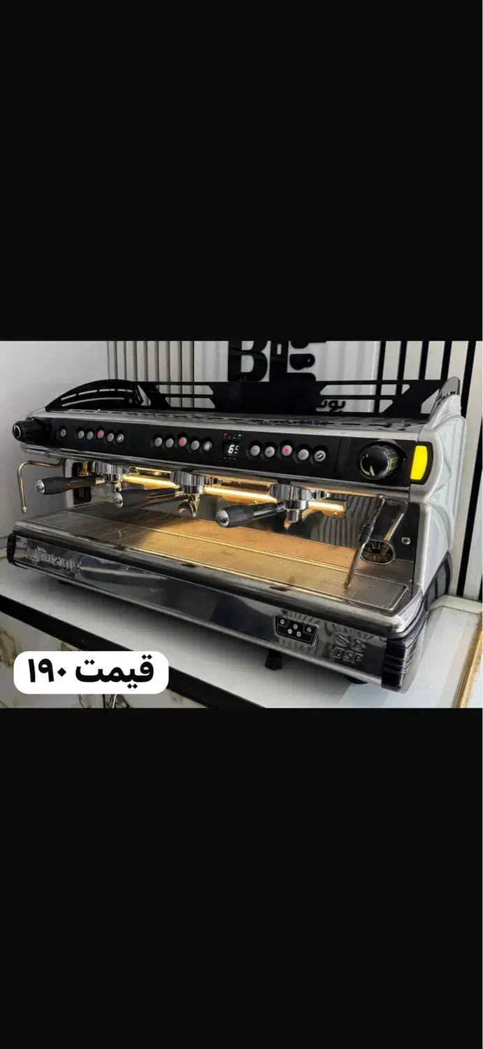 اسپرسوساز صنعتی کافه ریسر اسیاب قهوه|کافیشاپ و رستوران|کازرون, |دیوار