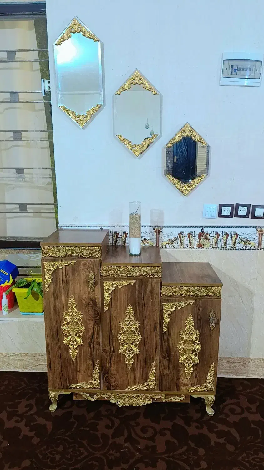 جاکفشی|جاکفشی، کمد، دراور|ارسنجان, |دیوار