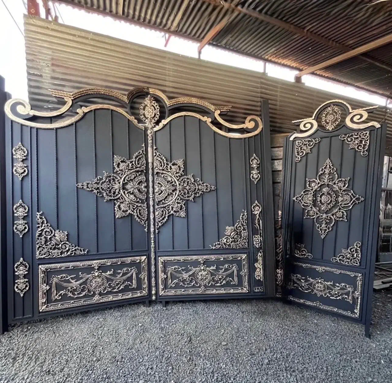 درب حیاطی ویلا و آپارتمان|مصالح و تجهیزات ساختمان|رودهن, |دیوار