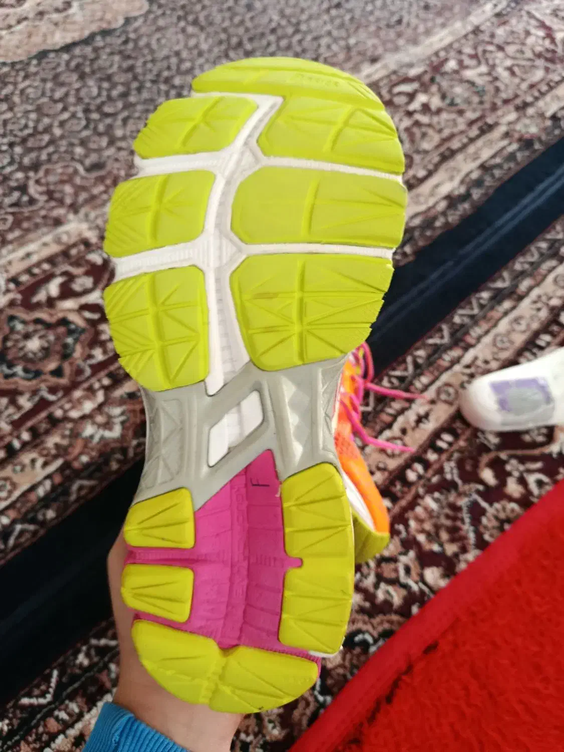 کفش اسیکس فول خارجی به شرت سایز38|کیف، کفش، کمربند|مریوان, |دیوار