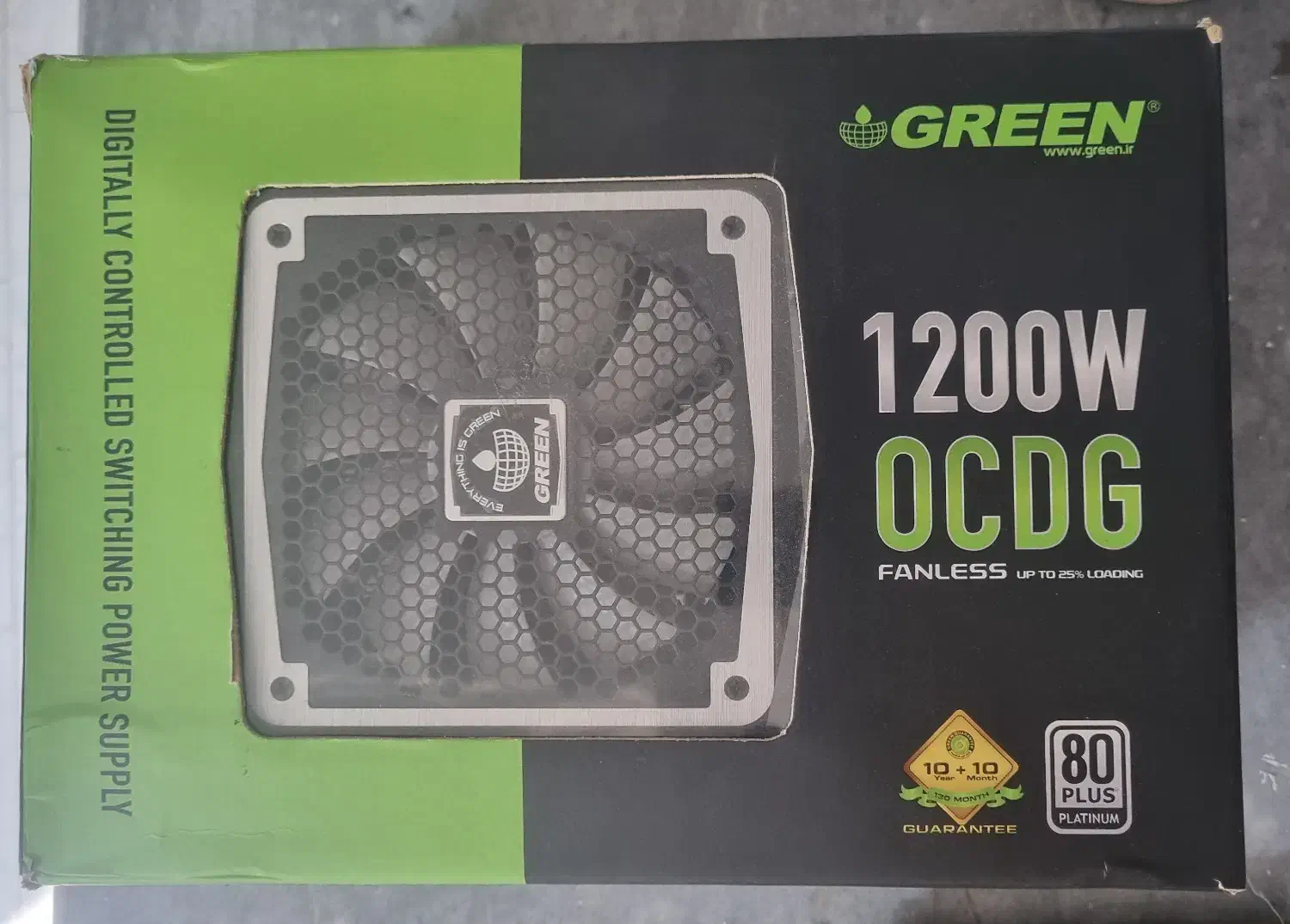 پاور ۱۲۰۰w گرین|قطعات و لوازم جانبی رایانه|لاهیجان, کوی آزادگان|دیوار