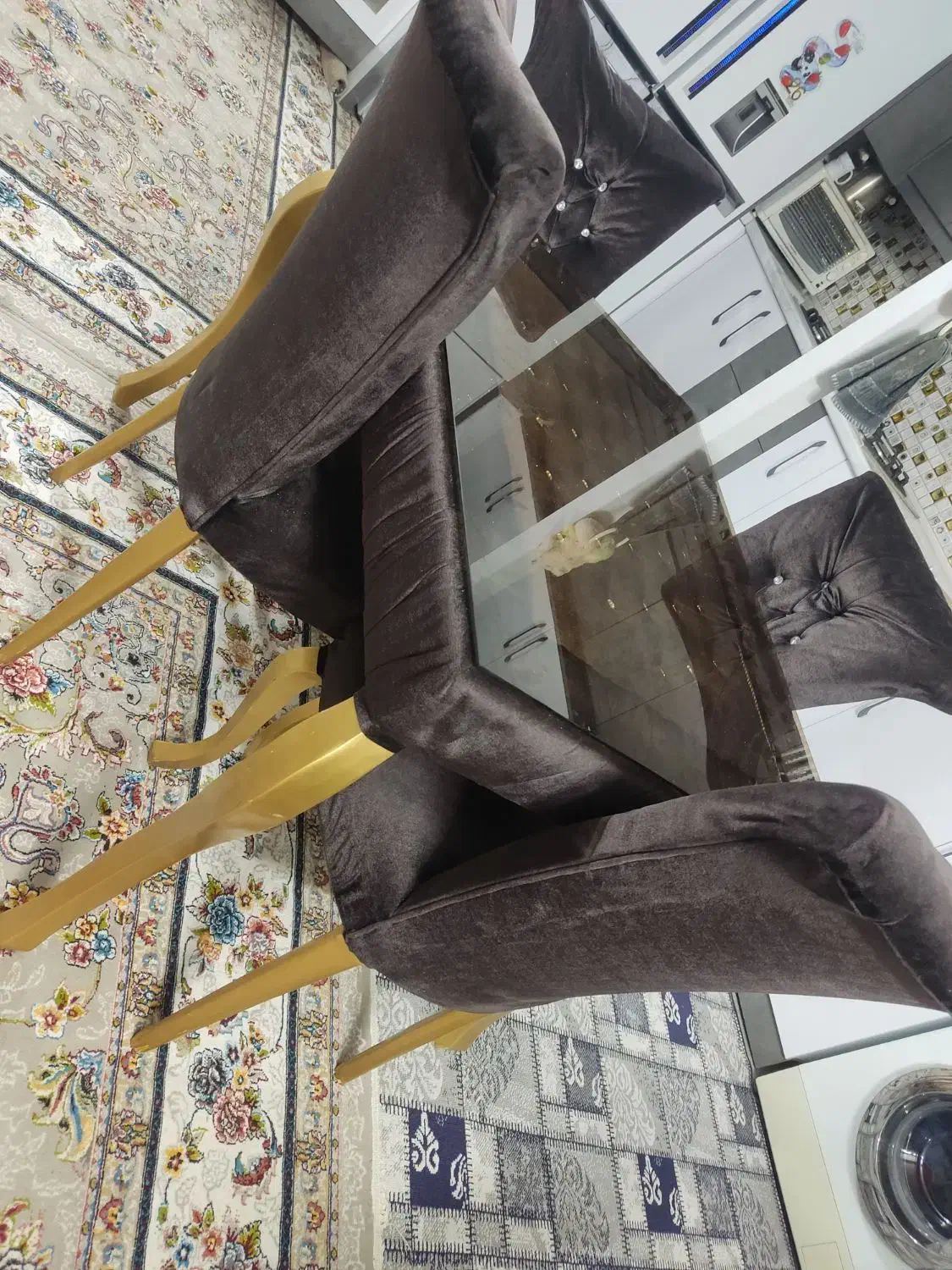 میز نهار خوری 4نفره|میز و صندلی غذاخوری|مشهد, شهید شهریاری|دیوار