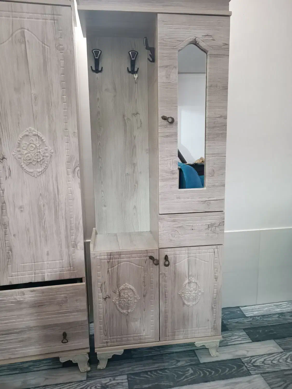 بوفه جاکفشی|بوفه، ویترین، کنسول|سبزوار, قصبه شرقی|دیوار