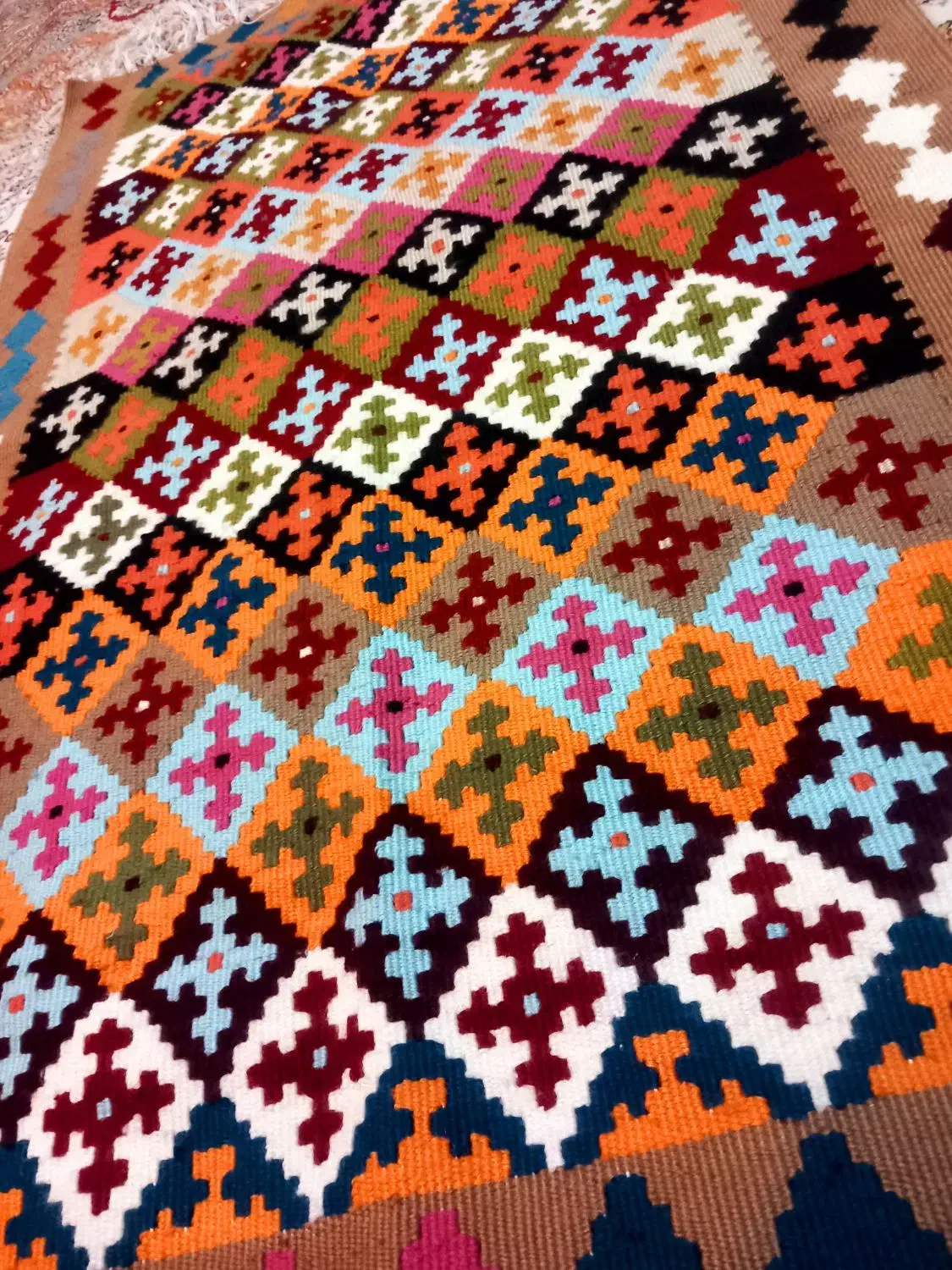 گلیم پادری|گلیم، جاجیم، گبه|اردبیل, |دیوار