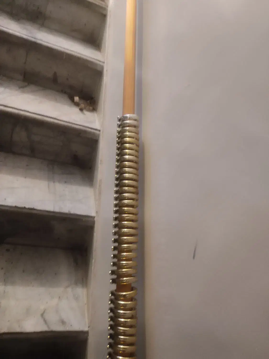 چوب پرده طلایی با لوازم نصب|پرده، رانر، رومیزی|ارومیه, |دیوار