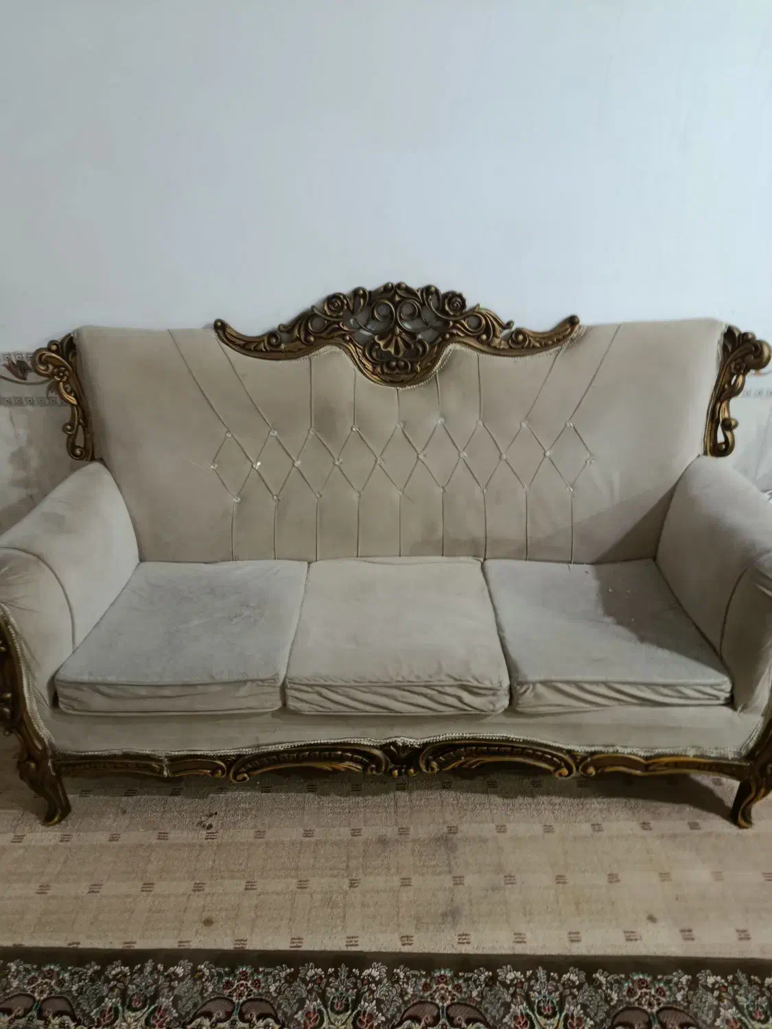 مبل سالم 7 نفره|مبلمان خانگی و میز عسلی|سرخنکلاته, |دیوار