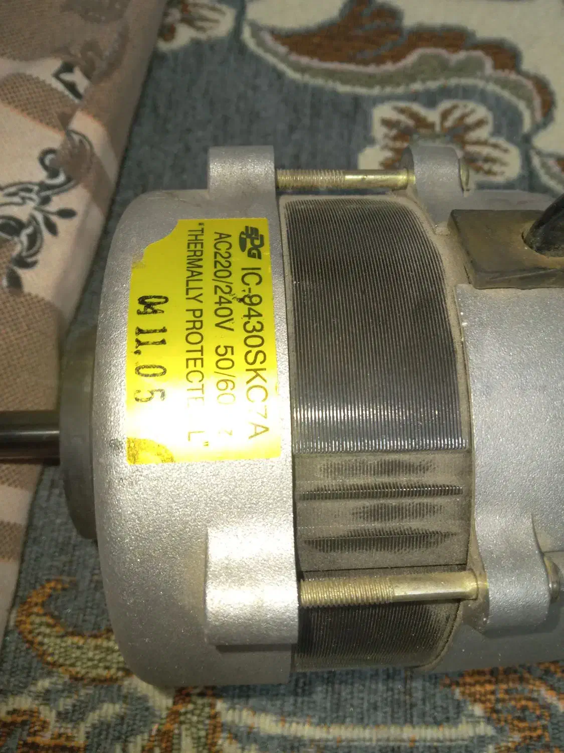 موتور فن کندانسور. پنل داخلی اسپیلت|کولر گازی و فنکوئل|ری, دولتآباد|دیوار