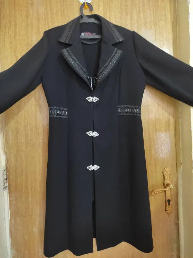 مانتو مشکی سایز۴۲|لباس|رفسنجان, |دیوار