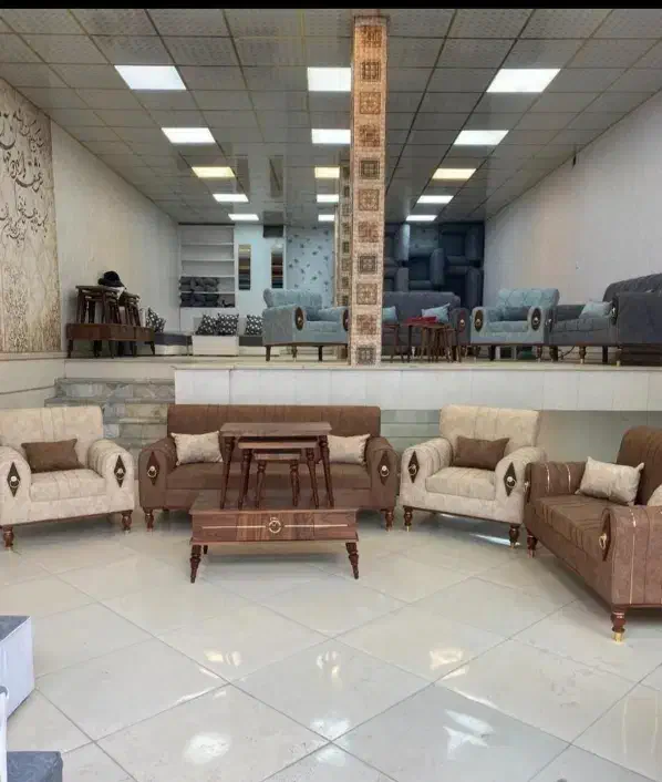 مبلمان ۷ نفره  پاریس پارچه خارجی کد ۴۷|مبلمان خانگی و میز عسلی|قائم‌شهر, |دیوار
