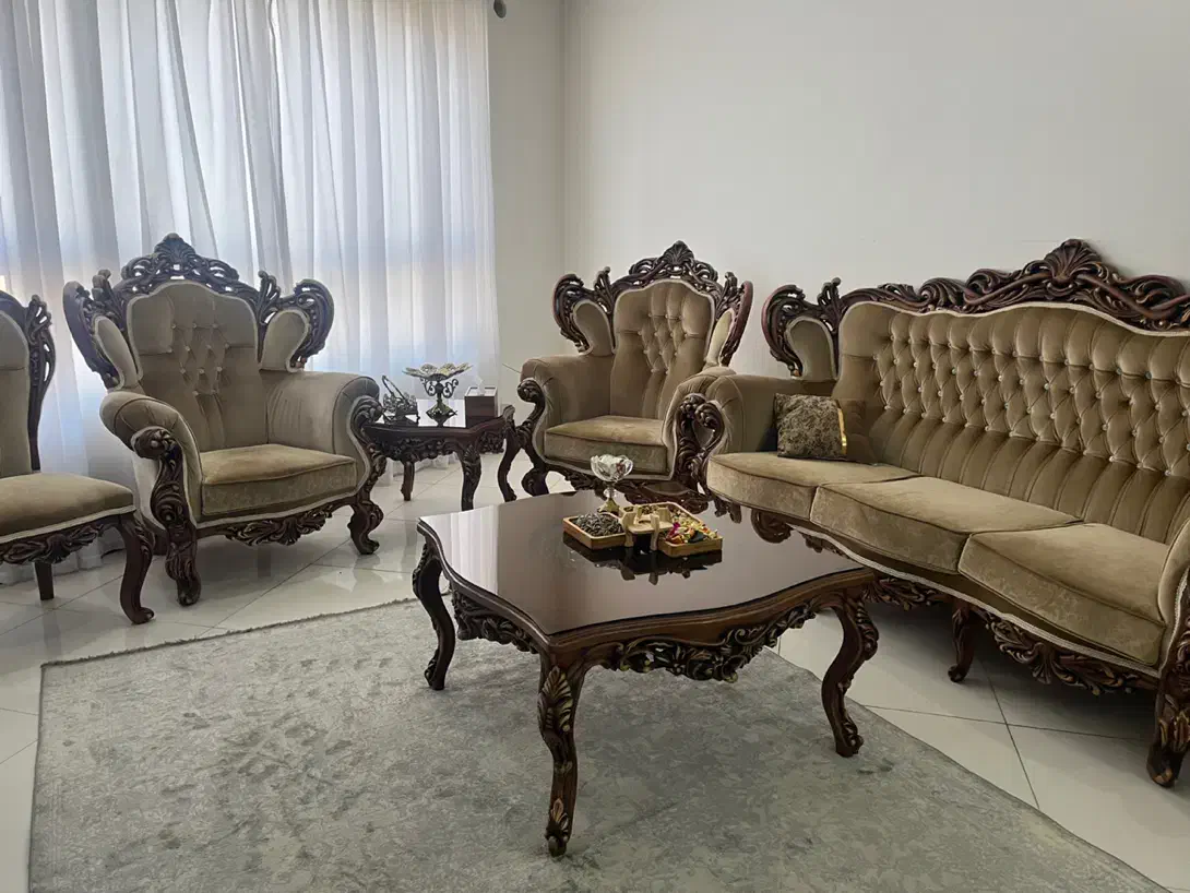 مبل ۹ نفره در حد نو|مبلمان خانگی و میز عسلی|قدس, شهرقدس|دیوار