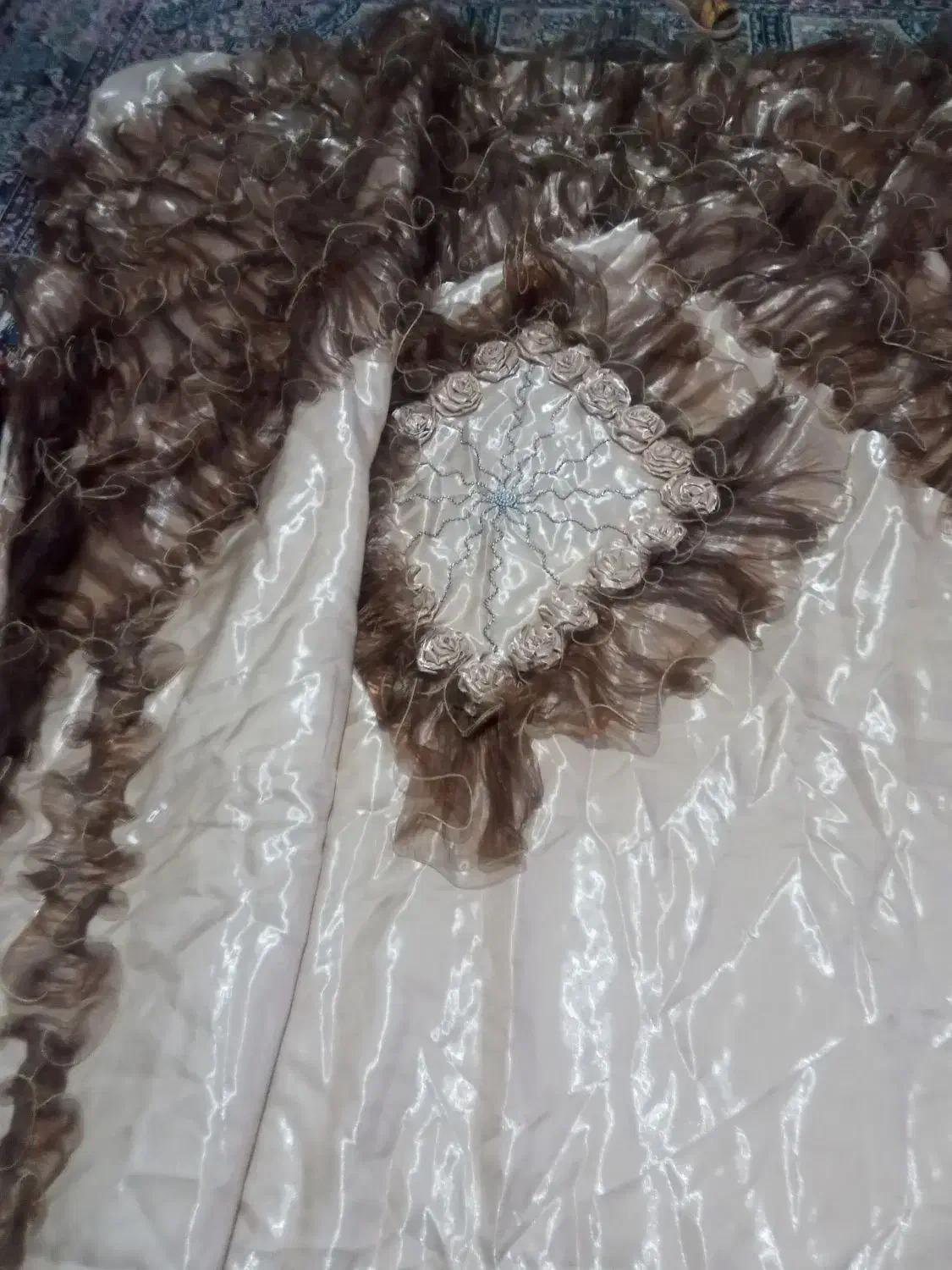 فروش روتختی و تور حجله عروس|رختخواب، بالش، پتو|شیراز, معالیآباد|دیوار