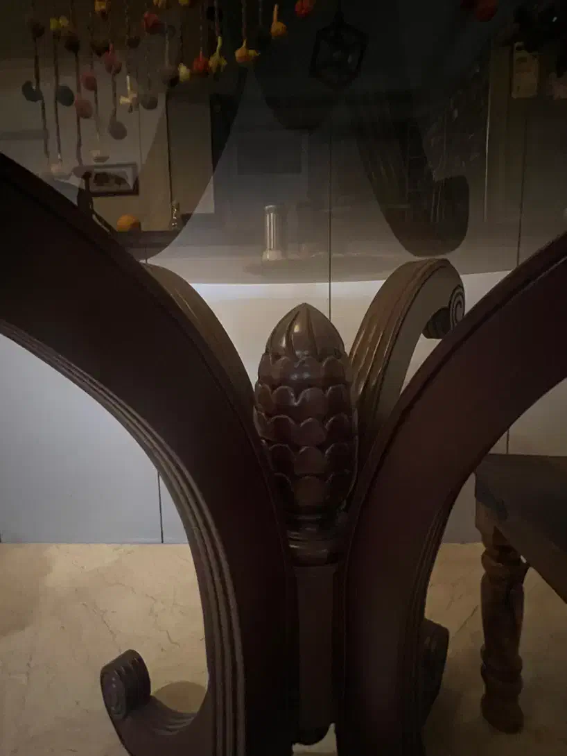 میز تک گرد بلوط|میز و صندلی غذاخوری|تهران, شهرک هما|دیوار