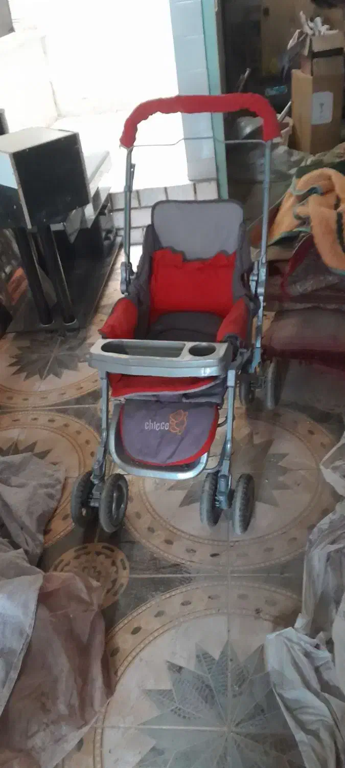 کالسکه بچه و کریر چیکو|کالسکه و لوازم جانبی|نهاوند, |دیوار