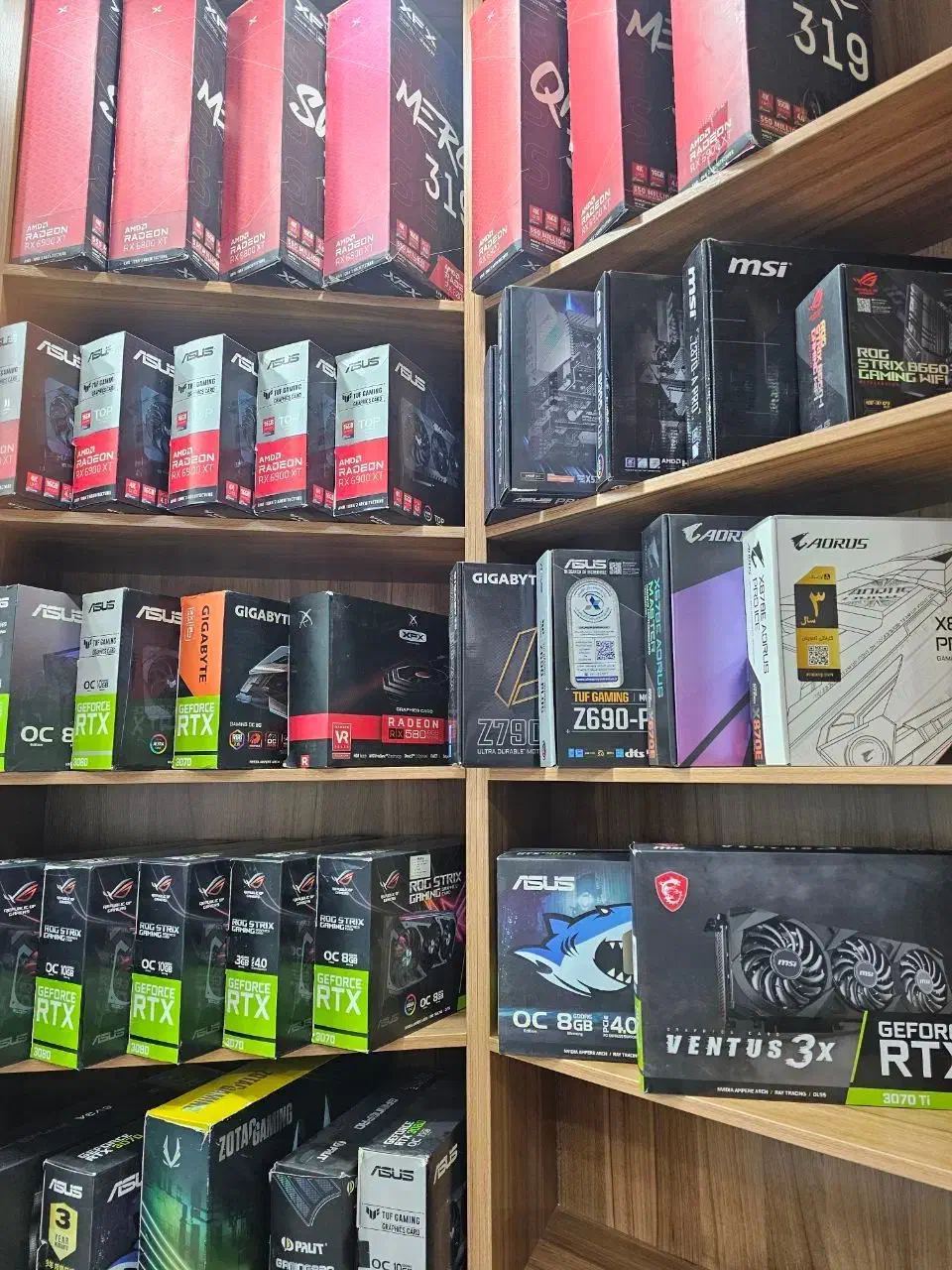 فروش انواع کارت گرافیک و سیستم گیمینگ|قطعات و لوازم جانبی رایانه|ورامین, ورامین|دیوار